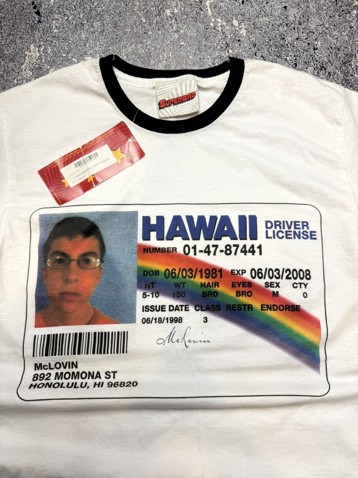 Vintage Y2K VINTAGE SUPERBAD MCLOVIN AMAZINGRARE T-SHIRT Size US M / EU 48-50 / 2 - 5 Thumbnail