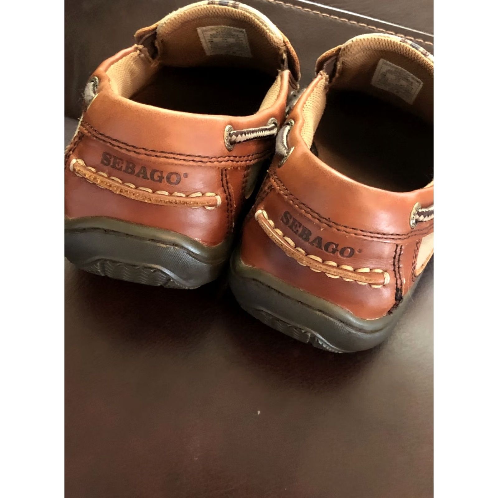 Sebago Men's Sebago Southport Slip On Loafers SIZE 8 M Leather Brown Casual Workwear Size US 8 / EU 41 - 5 Thumbnail