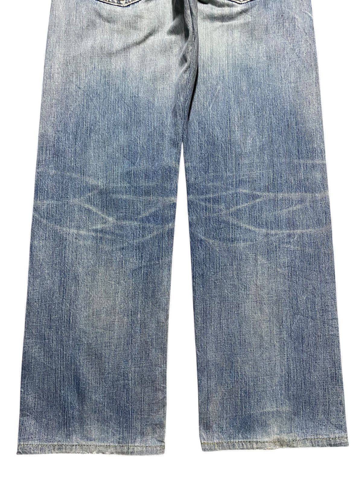 Edwin Vintage Japanese Brand Edwin 503 Faded Wash Distressed Jeans Size US 31 - 6 Thumbnail