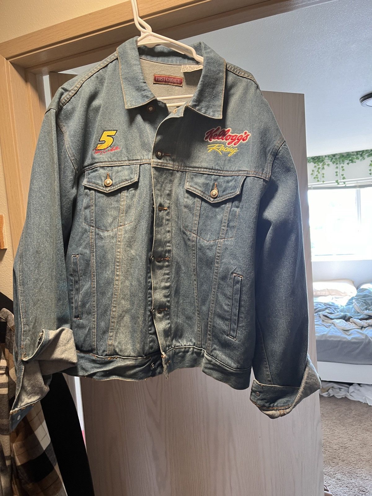 Other Vintage Kellogg Denim Jacket Size US L / EU 52-54 / 3 - 2 Thumbnail
