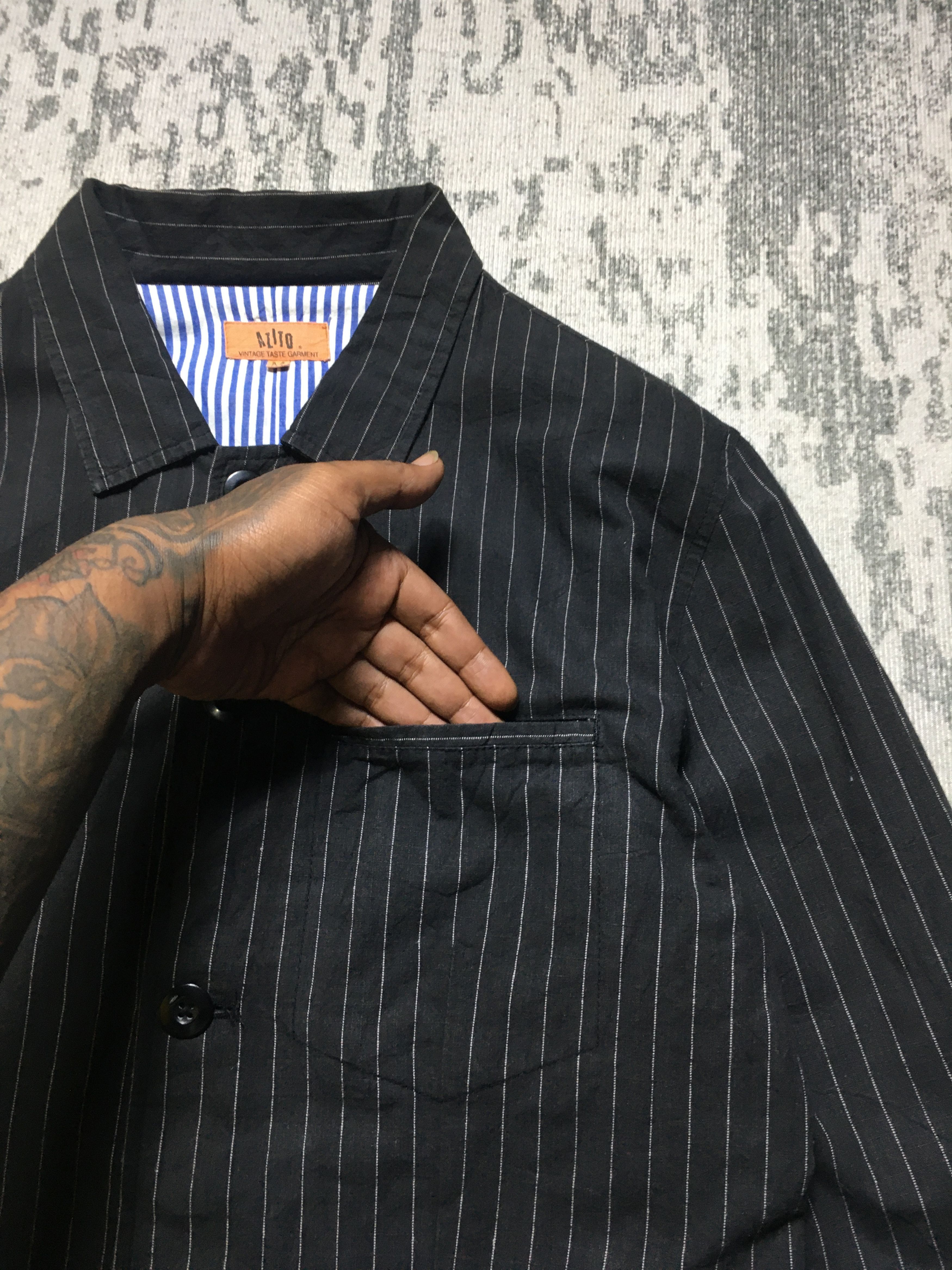 Japanese Brand Japan Azito Chore Blazzer Vintage Taste Garments Size US M / EU 48-50 / 2 - 5 Thumbnail