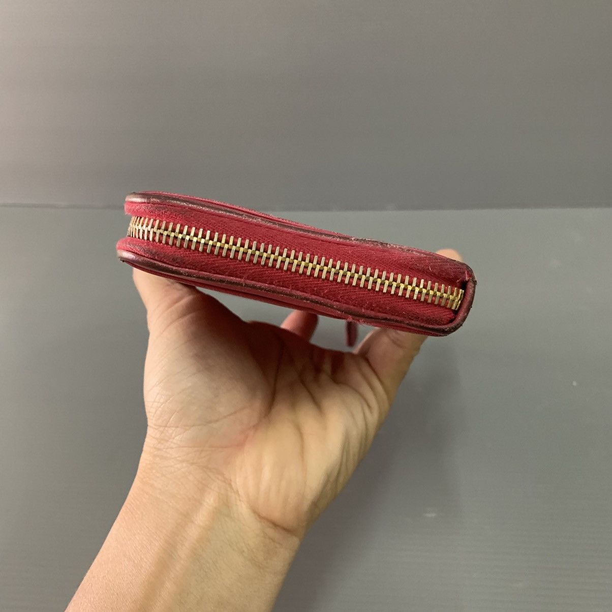 Prada Prada Pink Leather Wallet Size ONE SIZE - 4 Thumbnail