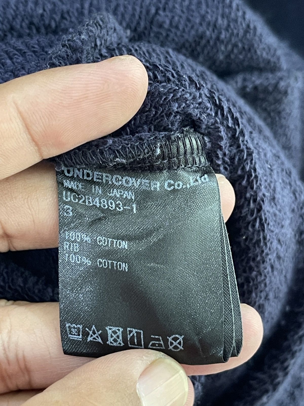 Undercover Undercover Navy Crewneck Sweatshirt AW 22 Size US L / EU 52-54 / 3 - 4 Thumbnail