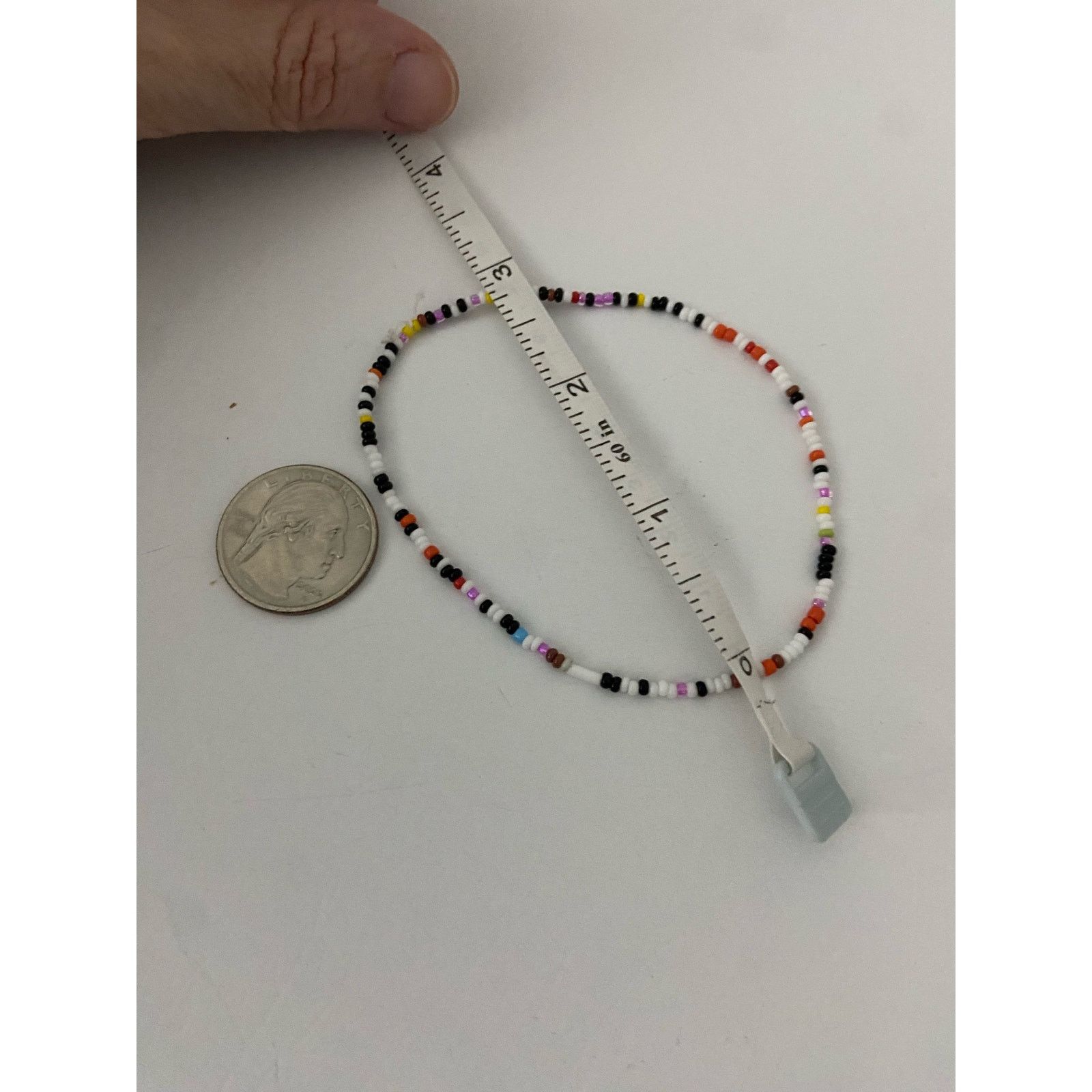 Handmade colorful seed bead bracelet Size ONE SIZE - 4 Thumbnail