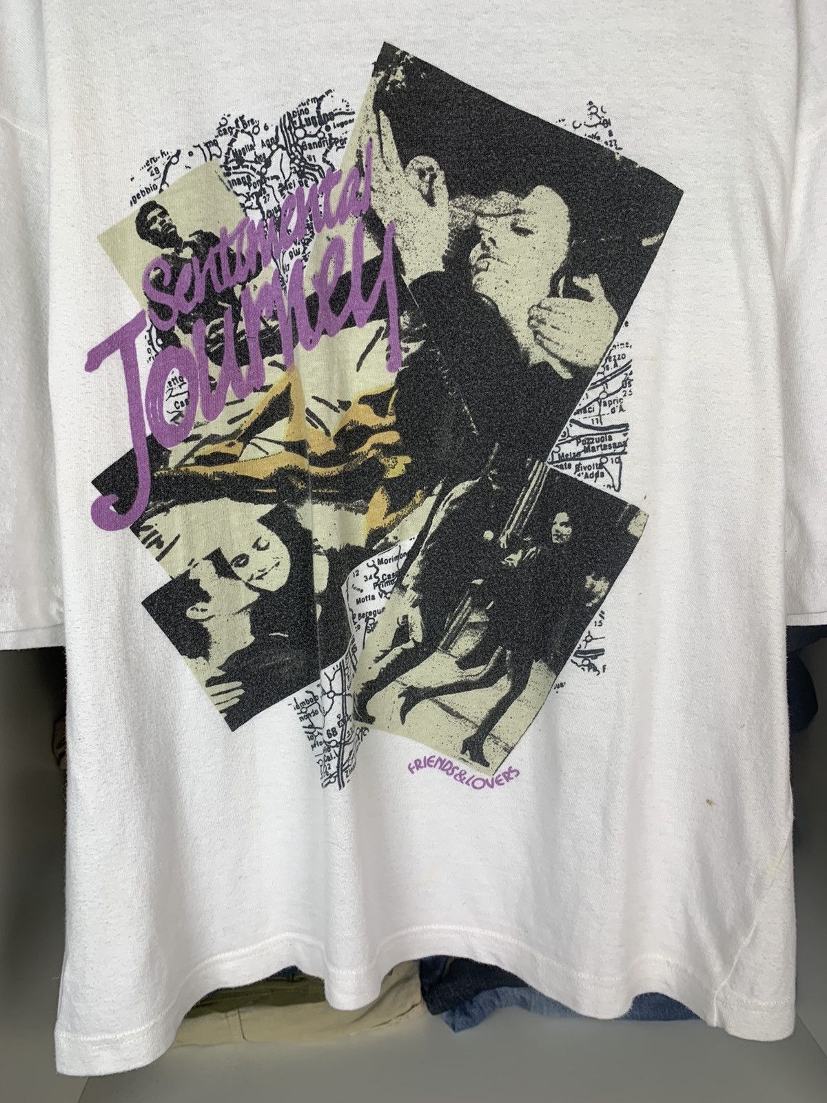 Vintage Vintage “Sentimental Journey” Friends & Lovers T-shirt Size US L / EU 52-54 / 3 - 13 Thumbnail