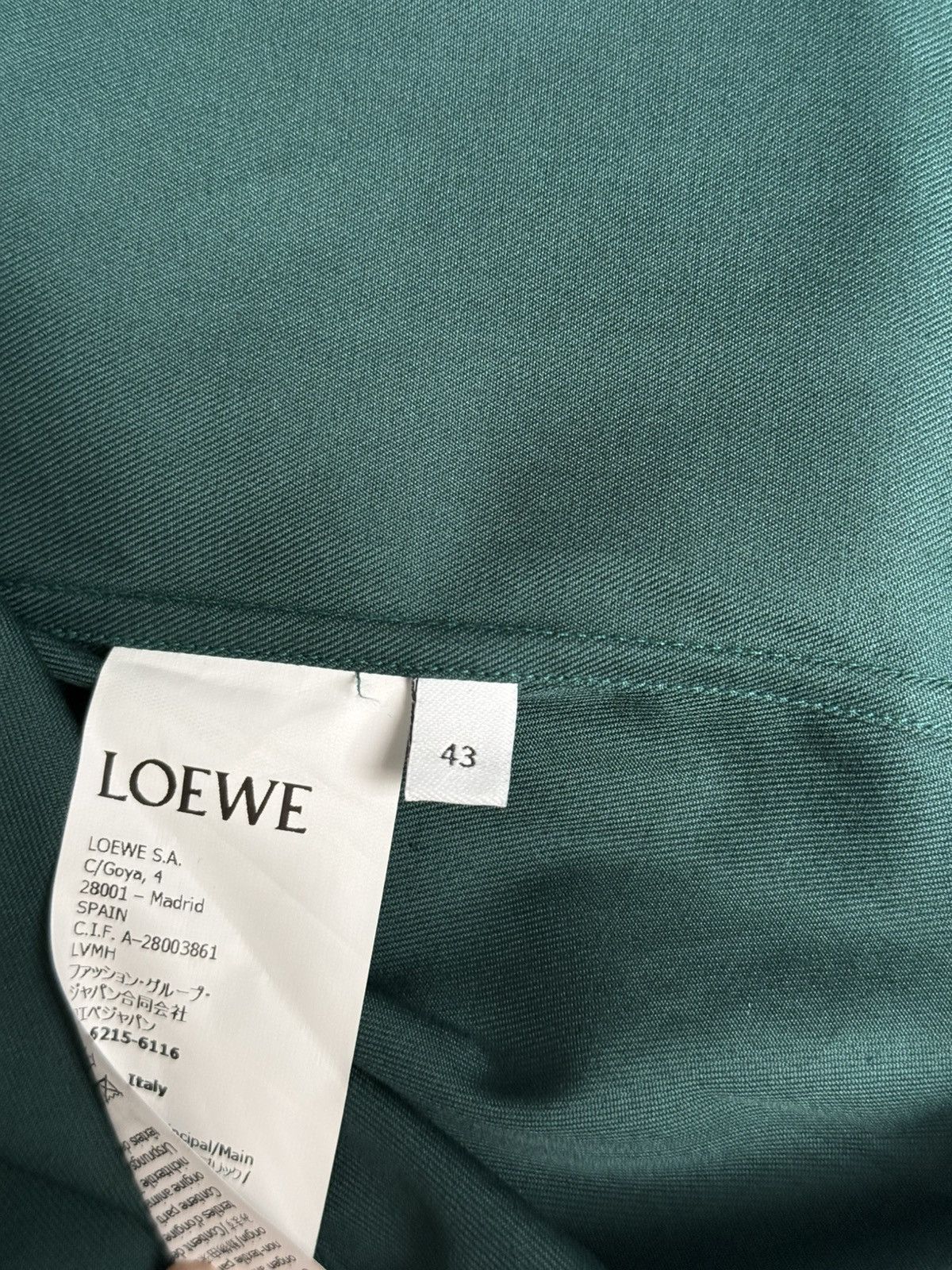 Loewe Loewe Cotton Button Up Size US XL / EU 56 / 4 - 9 Thumbnail