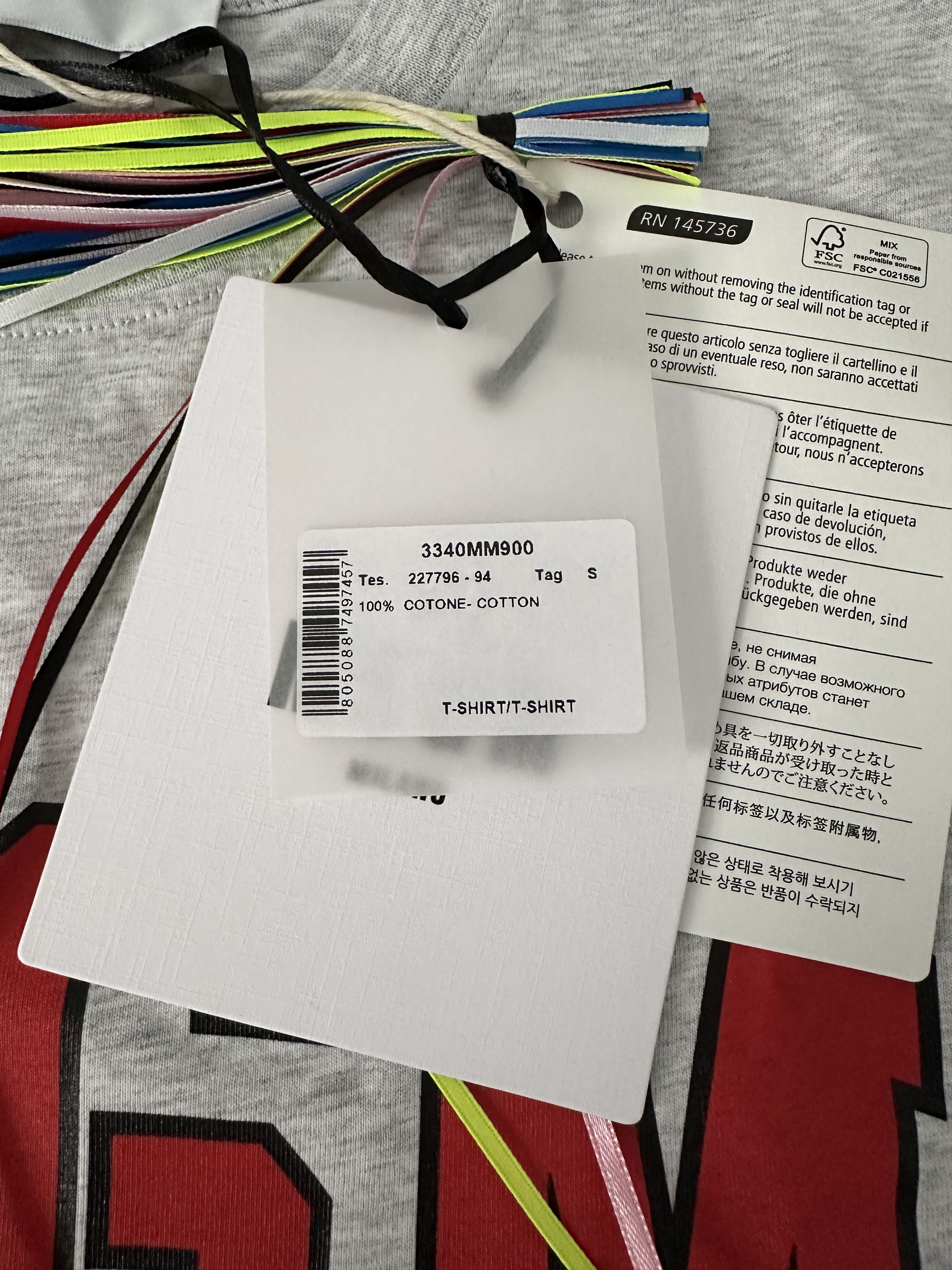 MSGM MSGM Milano T-Shirt | Size Small | Made In Italy Size US S / EU 44-46 / 1 - 2 Thumbnail