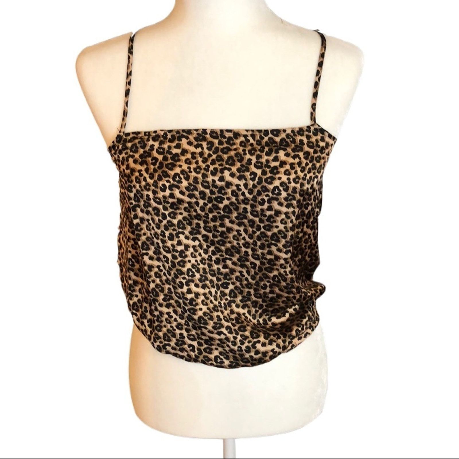 Forever 21 F21 Satin leopard bodysuit S Size S / US 4 / IT 40 - 1 Thumbnail