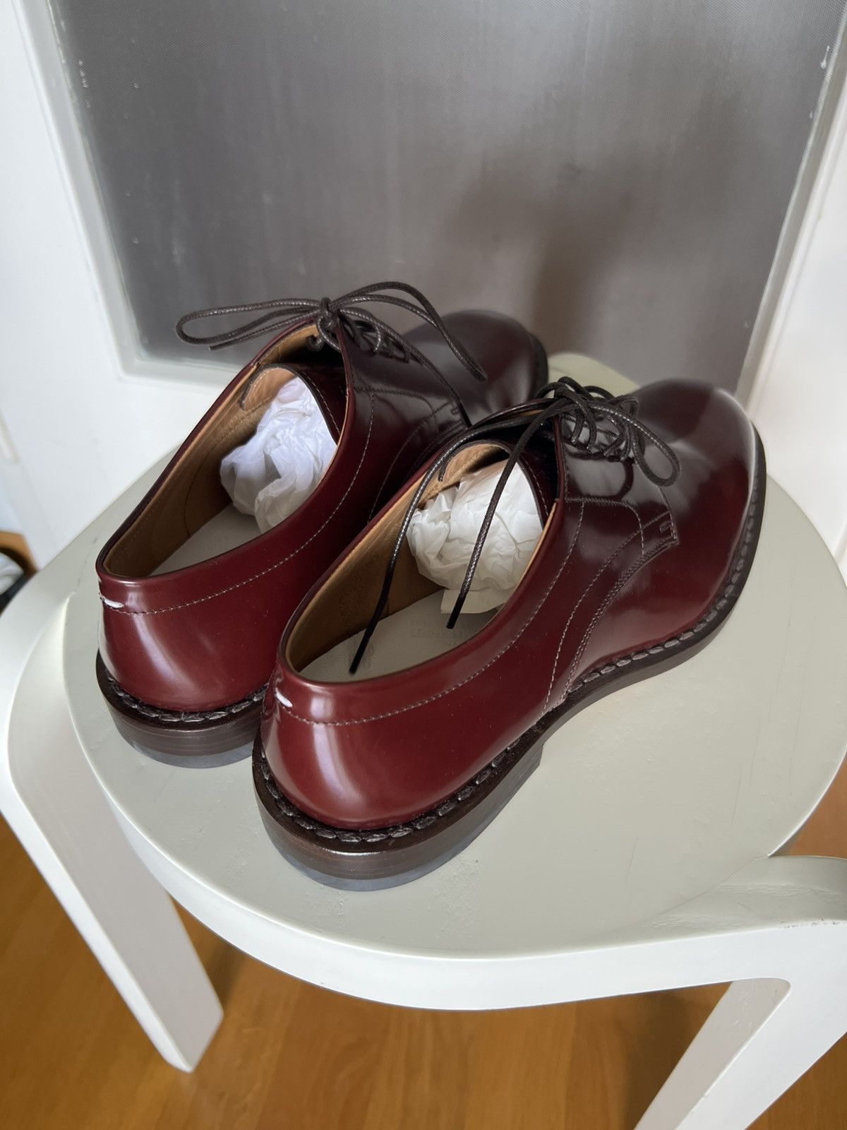 Maison Margiela Maison Margiela Formal Leather Shoes Size EU40 / US 7 Size US 7 / EU 40 - 3 Thumbnail