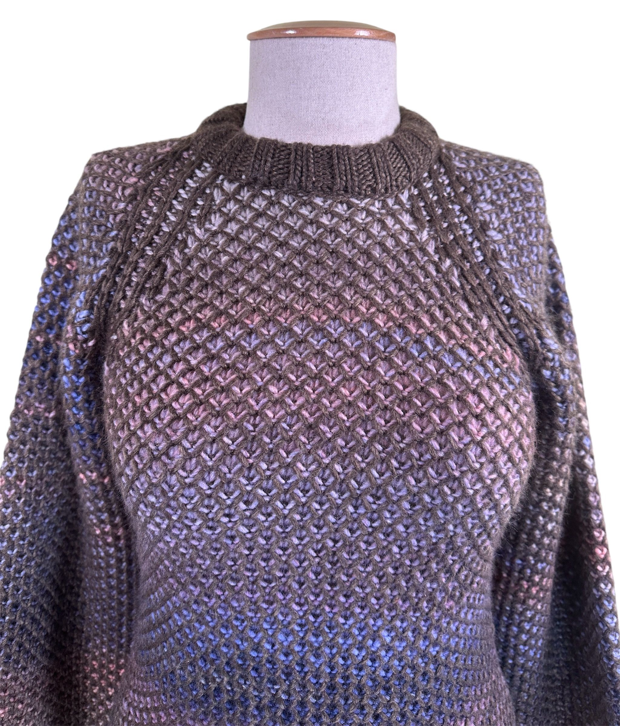 Henrik Vibskov gradient-effect crochet-knit jumper Size S / US 4 / IT 40 - 2 Thumbnail