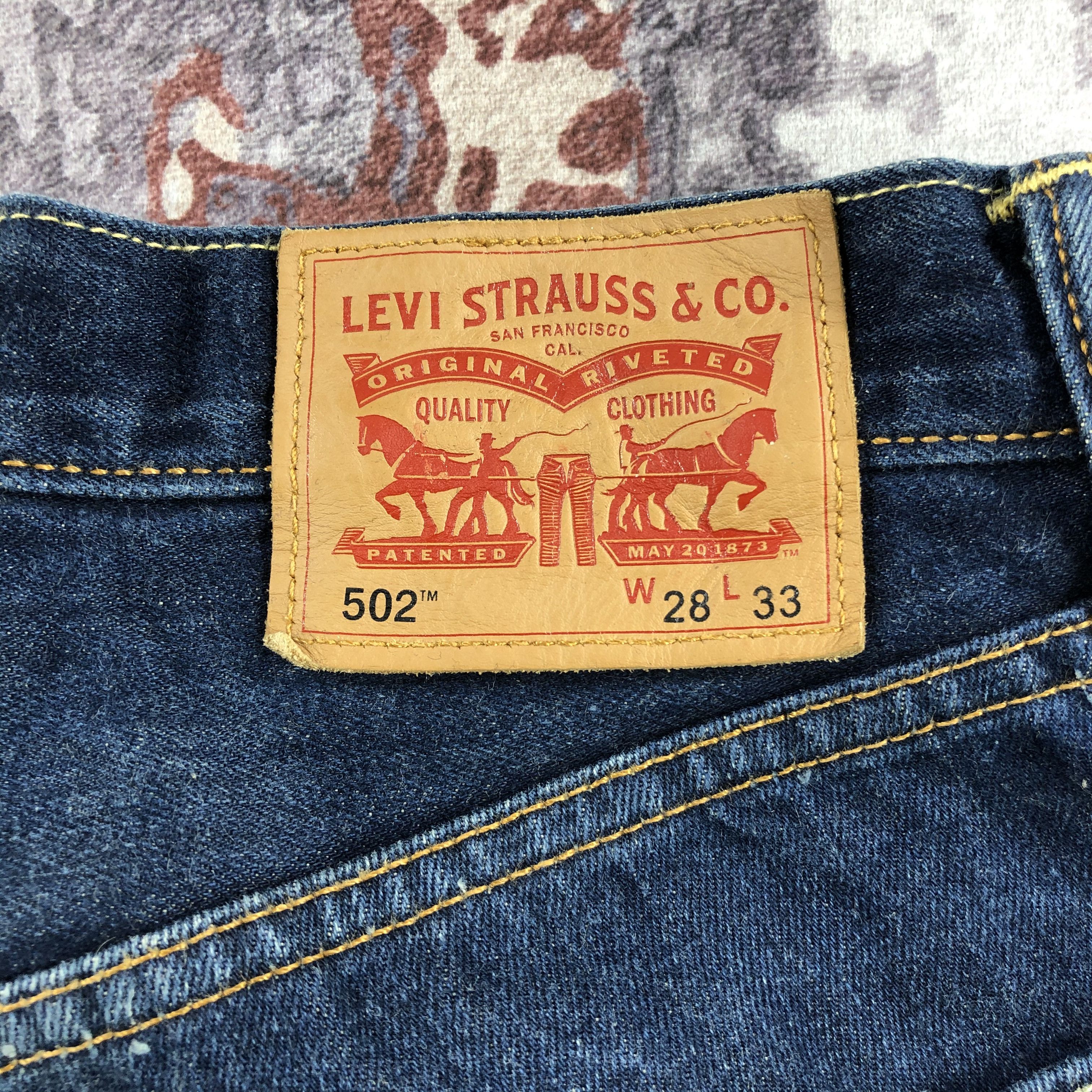 Levi's × Vintage Vintage Blue Wash Levis 502 Jeans-JM2575 Size US 29 - 6 Thumbnail