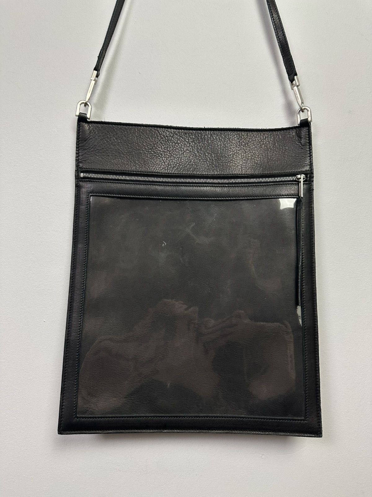 Rick Owens SS20 ‘TECUATL’ Calfskin Security Pouch Size ONE SIZE - 3 Thumbnail