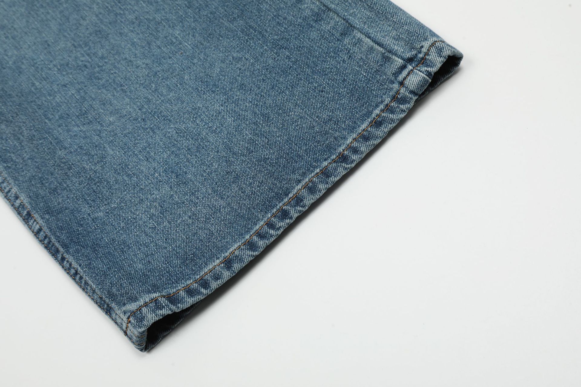 Jean Men's vintage distressed loose wide-leg straight jeans Size US 32 / EU 48 - 6 Thumbnail