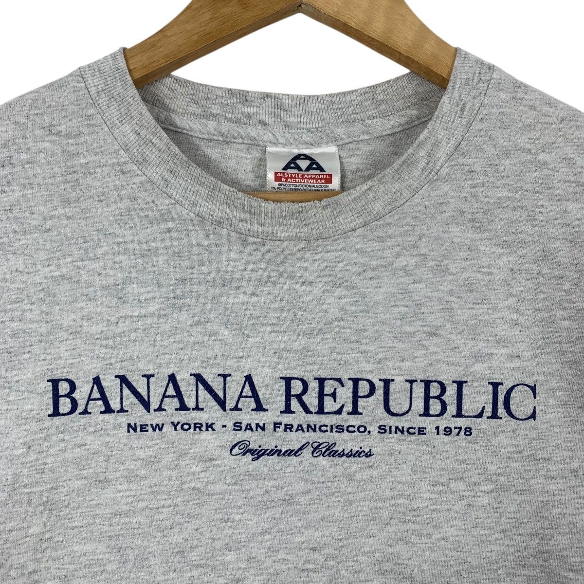 Banana Republic Vintage 90s BANANA REPUBLIC USA New YorkSan Francisco Tshirt Size US XL / EU 56 / 4 - 3 Thumbnail