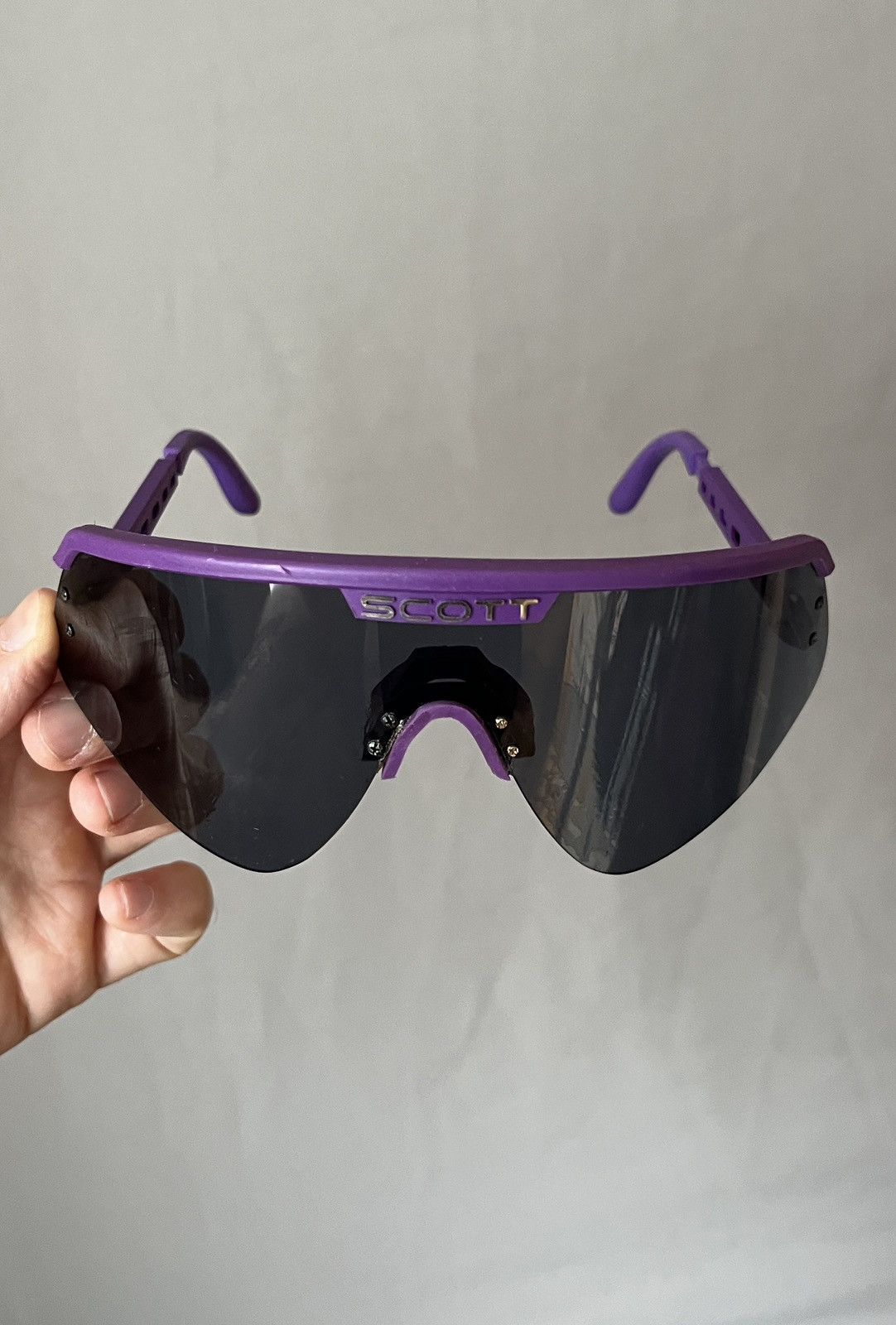 Other 80-90s Scott Eclipse Sport Cycling Purple Glasses Size ONE SIZE - 24 Thumbnail