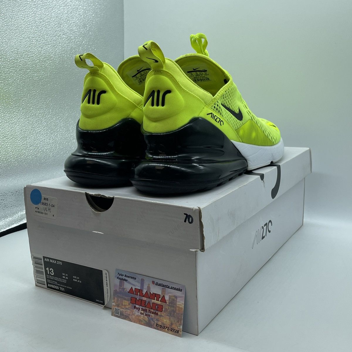 Nike Air max 270 volt Size US 13 / EU 46 - 5 Thumbnail