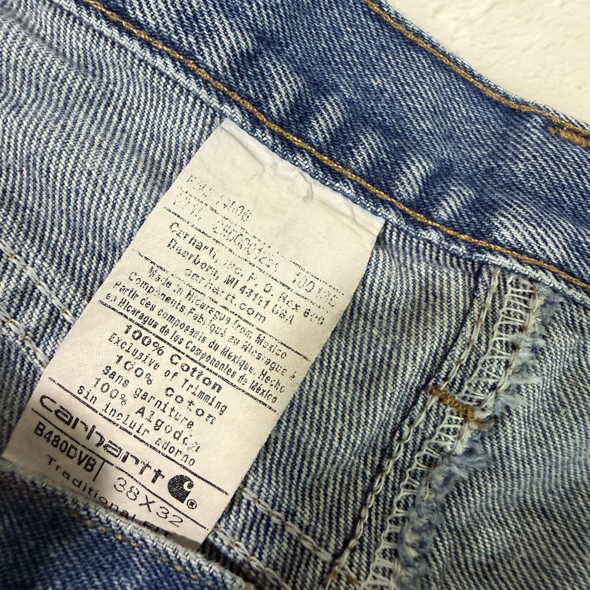 Carhartt y2k Vintage Carhartt Jeans Size US 38 / EU 54 - 5 Thumbnail