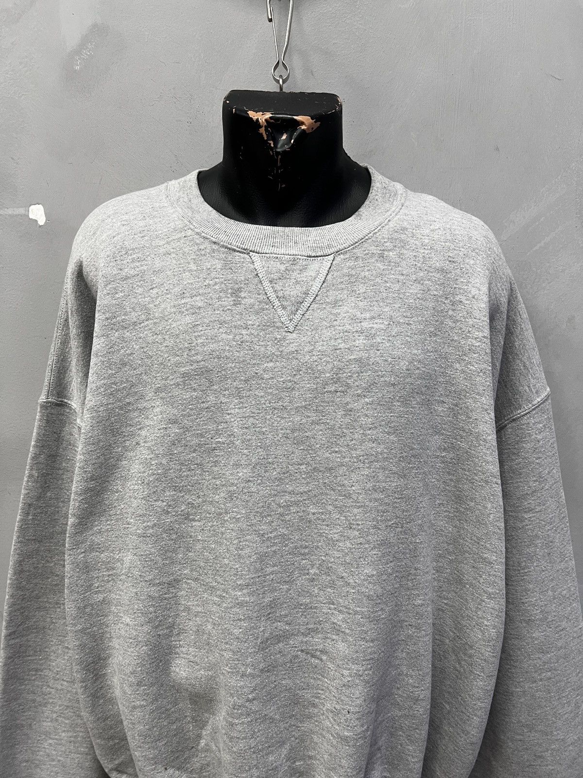 Russell Athletic Vintage 90s y2k Russel athletic blank boxy sweatshirt hoodie Size US XXL / EU 58 / 5 - 2 Thumbnail