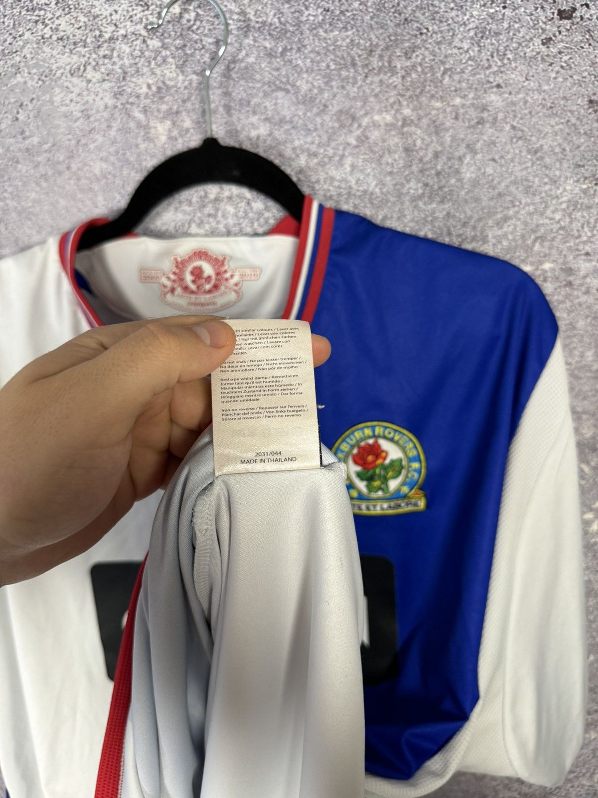 Umbro Vintage Blackburn Rovers 2009/10 Umbro Soccer Jersey Size US XXL / EU 58 / 5 - 15 Thumbnail