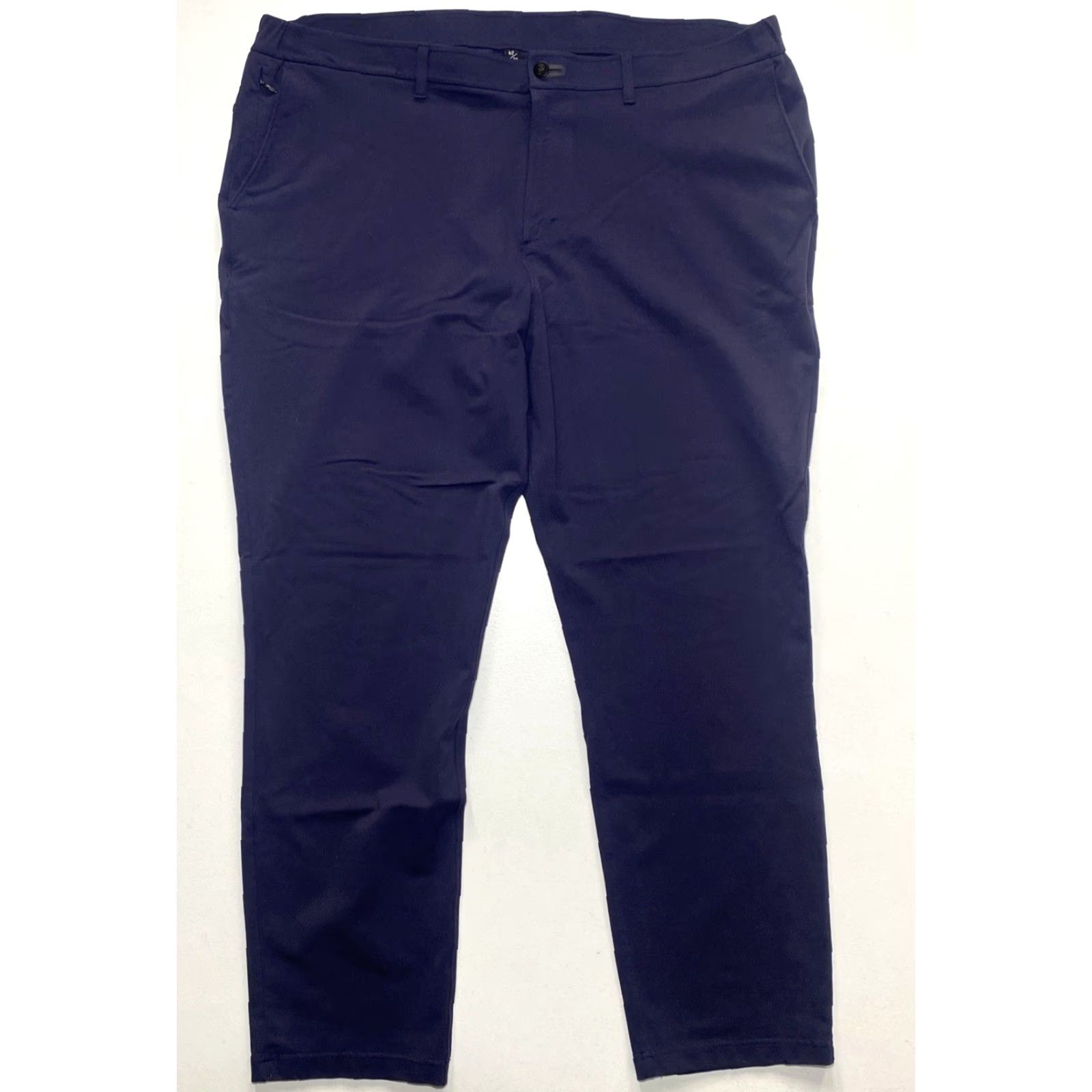 Vintage VINTAGE Public Rec Chino Pants Mens Navy 42x30 City Preppy Nylon Blend Stretch Pockets Straight Regular Size US 42 / EU 58 - 4 Thumbnail