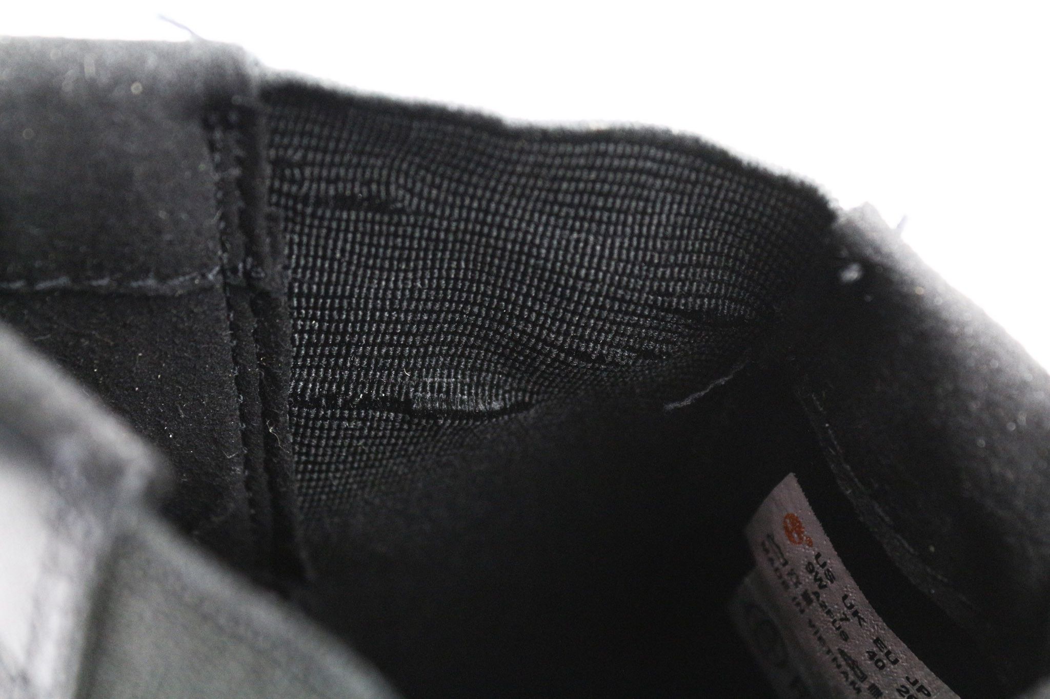 Timberland A2FUS UK7 Black Leather ReBOTL Amond 79850 Size US 9 / IT 39 - 10 Thumbnail