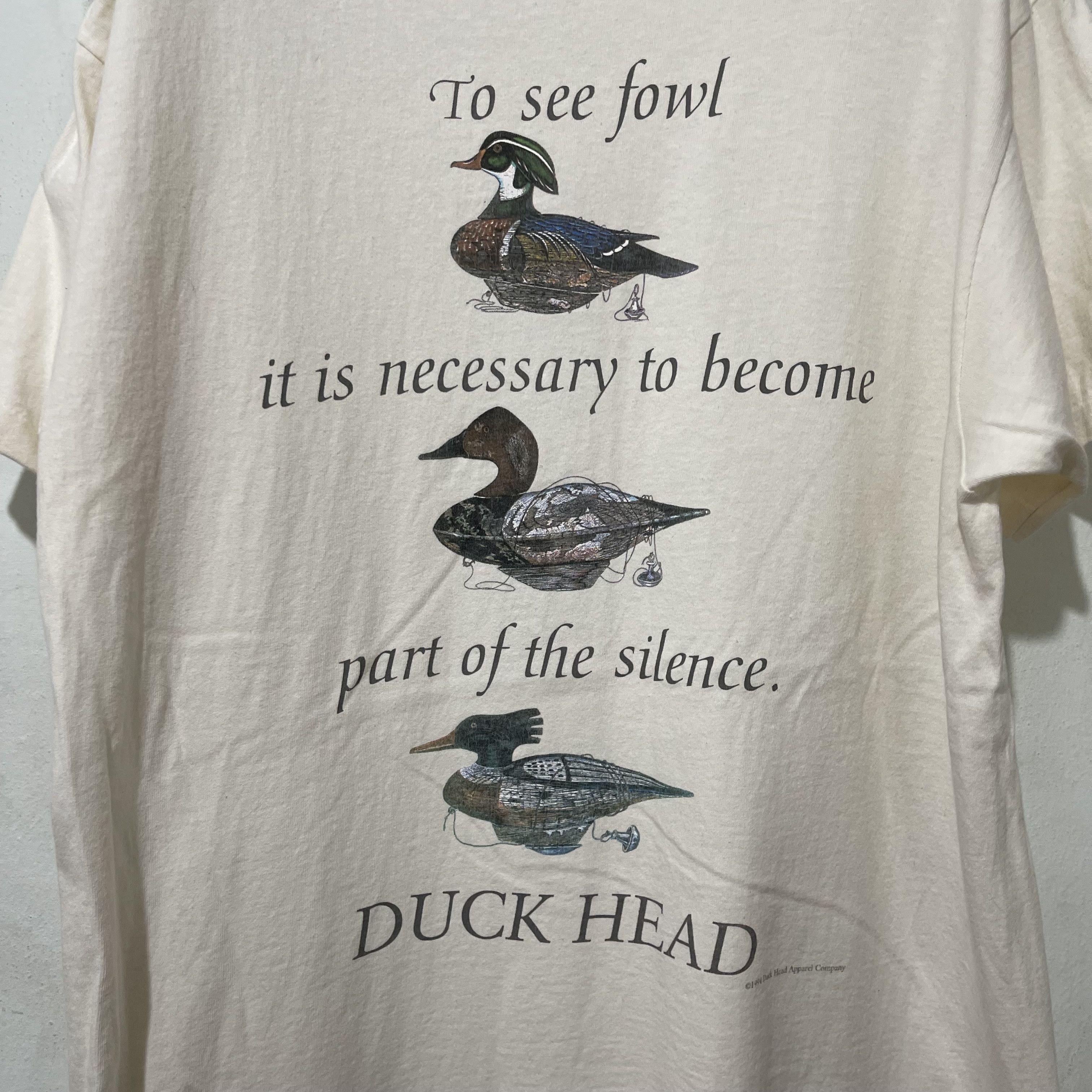 Duck Head Vintage 1994 Duck Head T-Shirt Size US XL / EU 56 / 4 - 2 Thumbnail