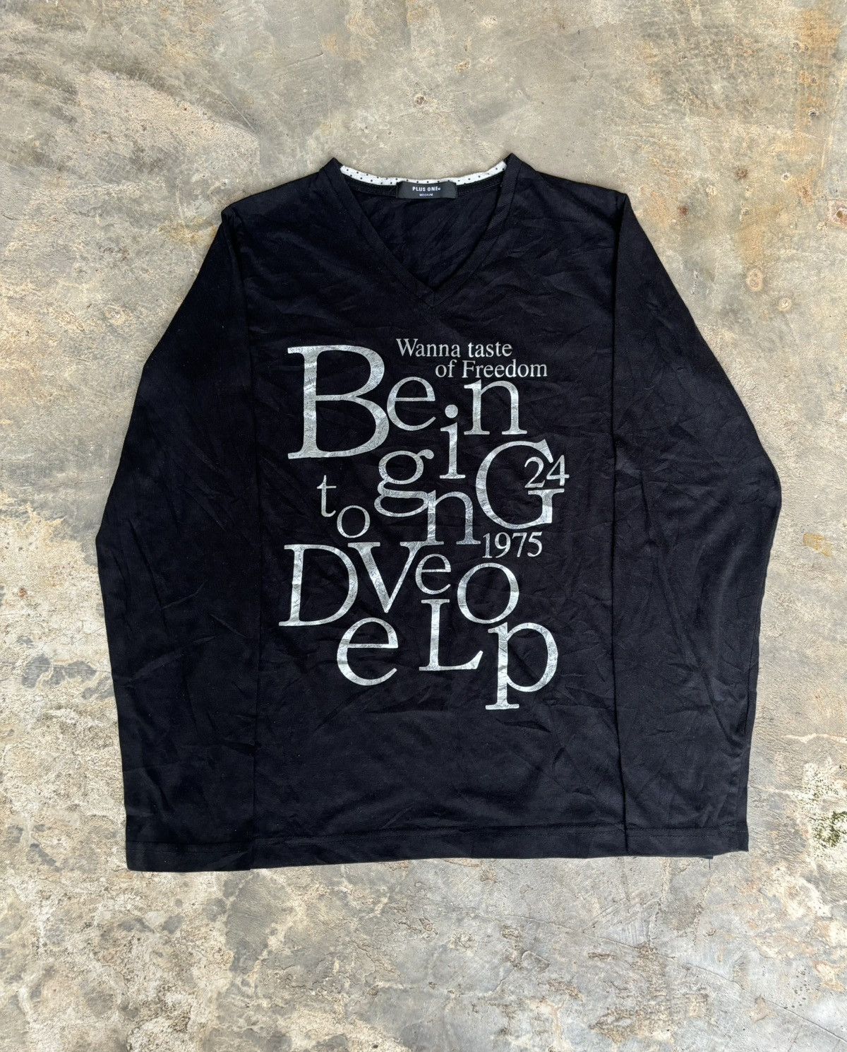 Hysteric Glamour × Japanese Brand Y2k plus One Wanna taste of freedom Longlseeve Size US M / EU 48-50 / 2 - 1 Thumbnail