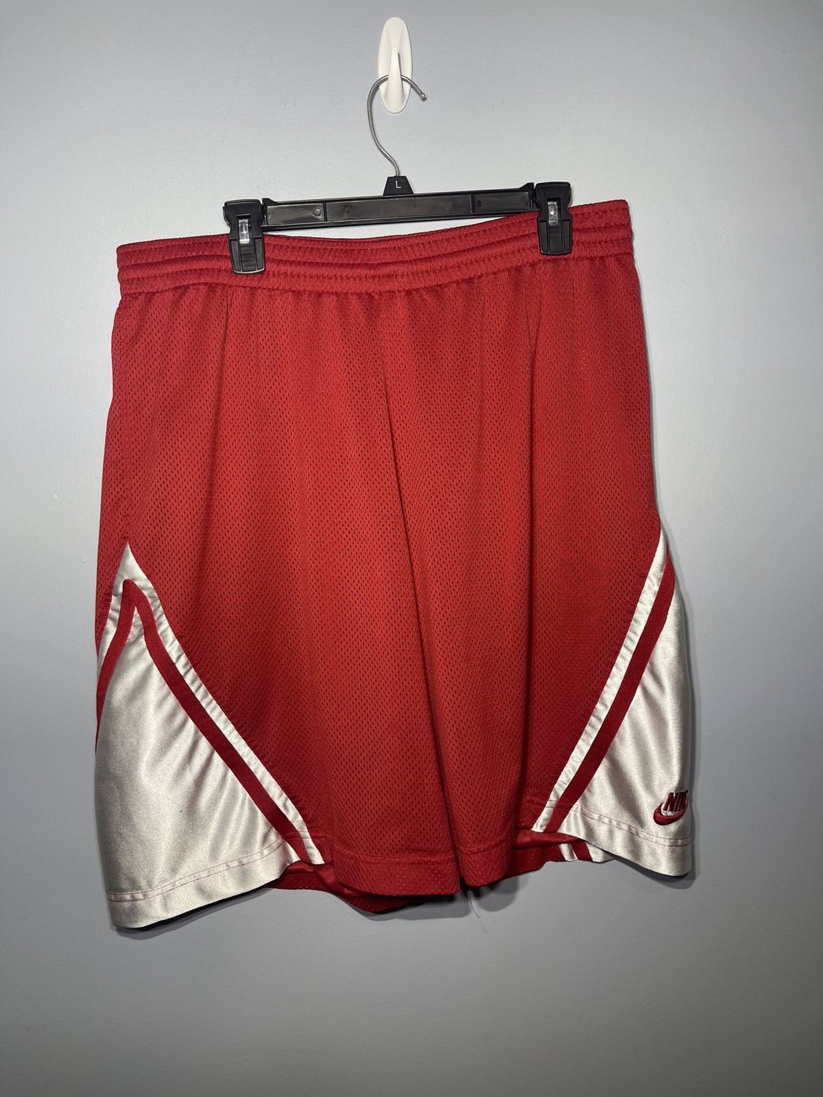 Nike Nike Red Basketball Uncompromising Excellence Mesh Short XXL Size US 36 / EU 52 - 2 Thumbnail