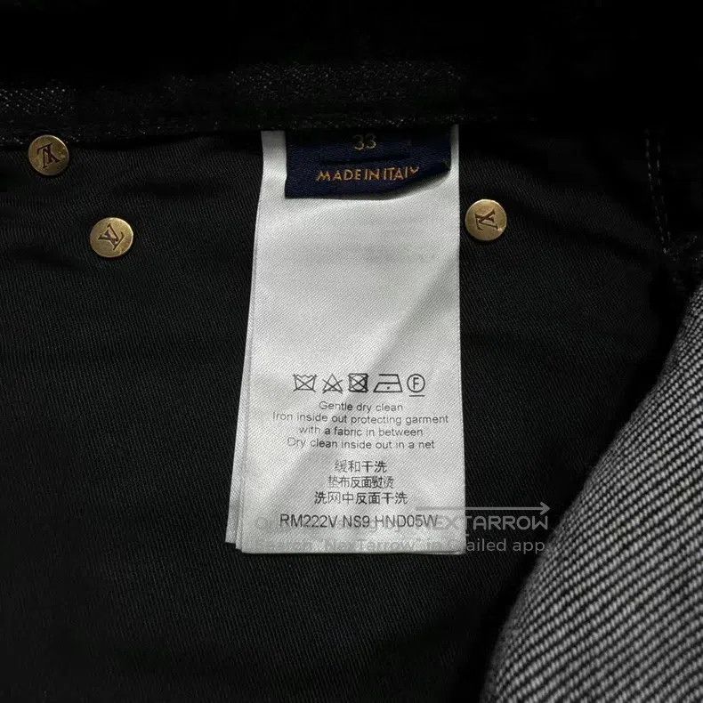 Other Louis Vuitton Butterfly straps to make old jeans Size US 33 - 4 Thumbnail