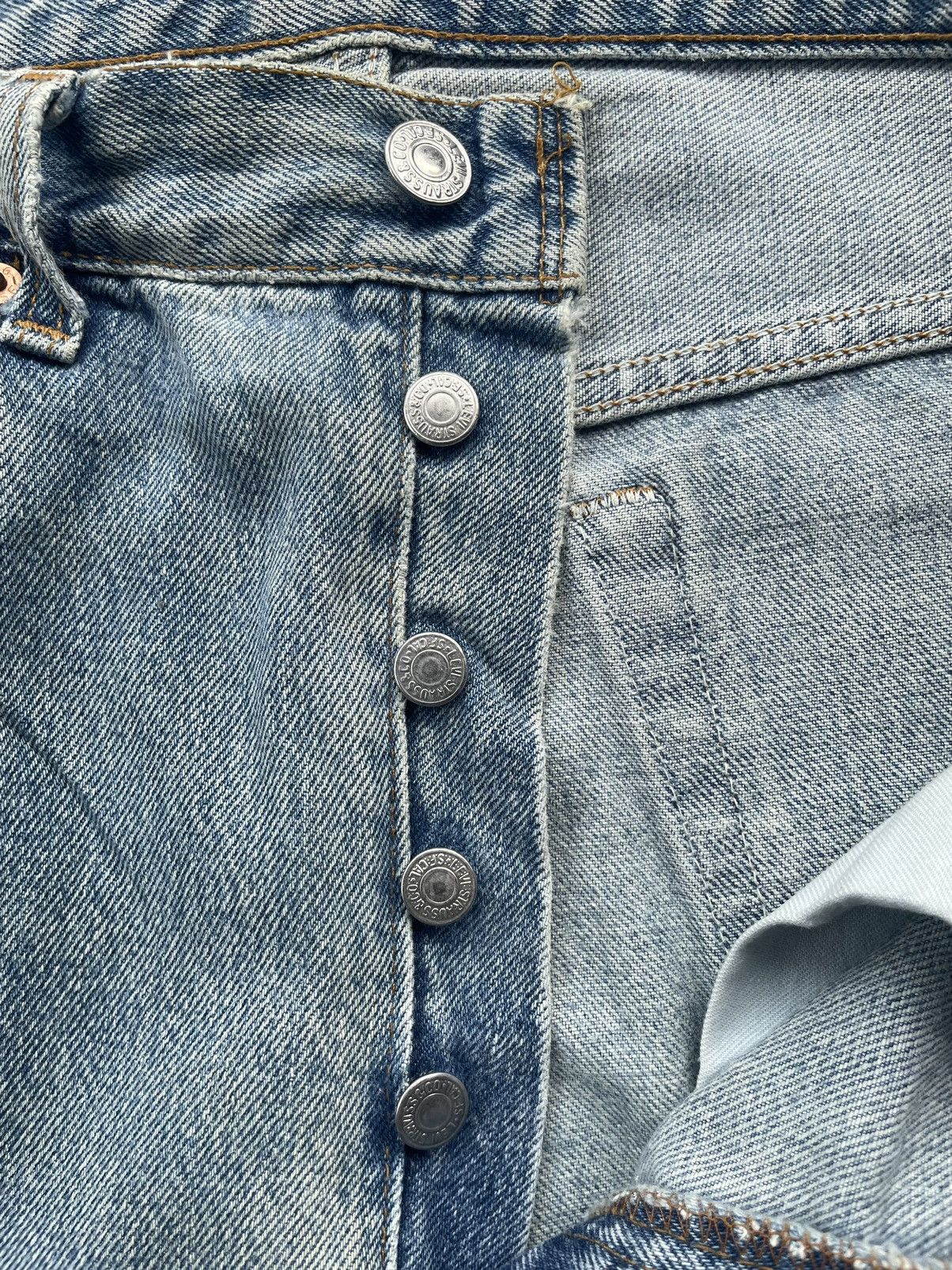 Levi's Vintage 1992 Levis 501 e Usa Denim Size US 32 / EU 48 - 17 Thumbnail