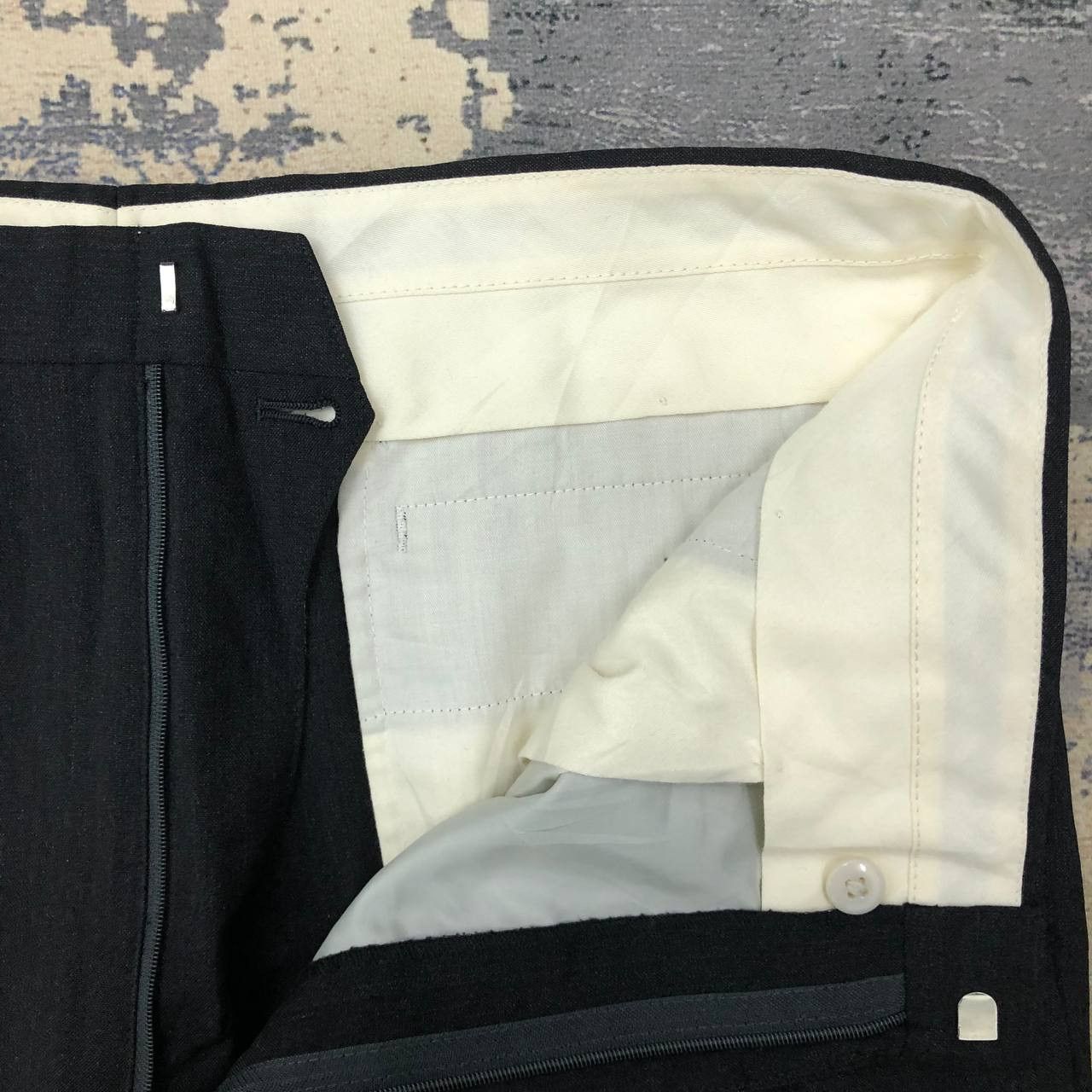 Kensho Abe P553 KENSHO ABE HOMME WOOL PANTS Size US 33 - 7 Thumbnail