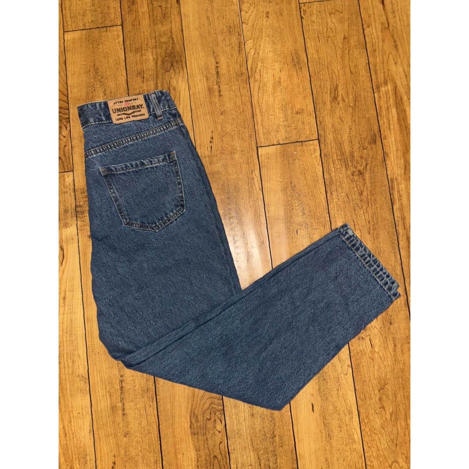 Vintage VINTAGE Unionbay Jeans Denim 28x30 Blue Men 28 Inseam 30 Regular Size Straight Size US 28 / EU 44 - 2 Thumbnail