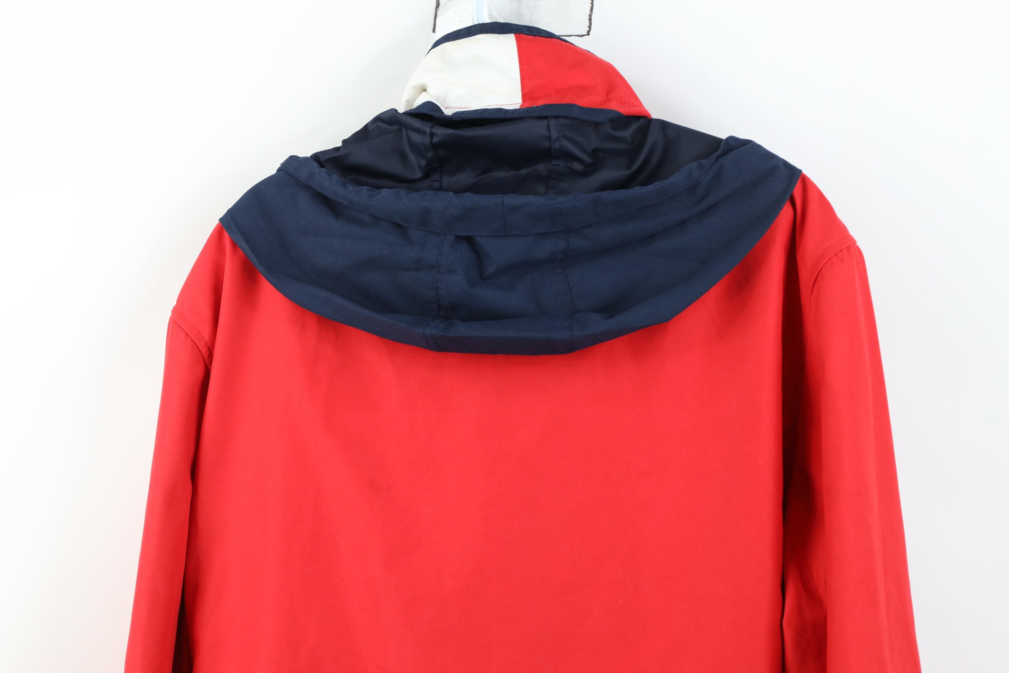 Tommy Hilfiger Vintage 90s Y2K Tommy Hilfiger Spell Out Hooded Jacket Size US S / EU 44-46 / 1 - 23 Thumbnail