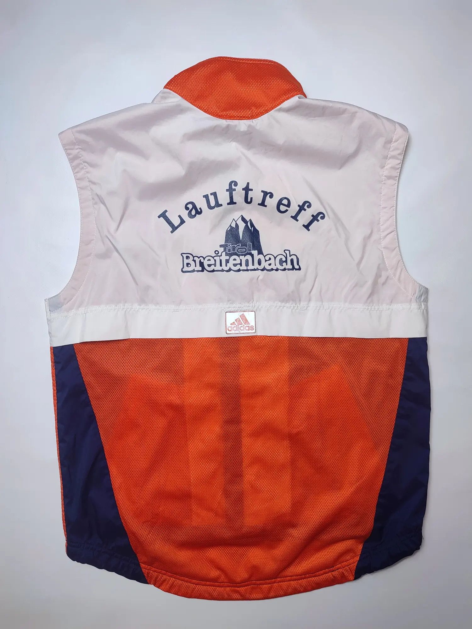 Adidas Adidas Running Full Zip Reflective Logo Vest Jacket Size US M / EU 48-50 / 2 - 8 Thumbnail