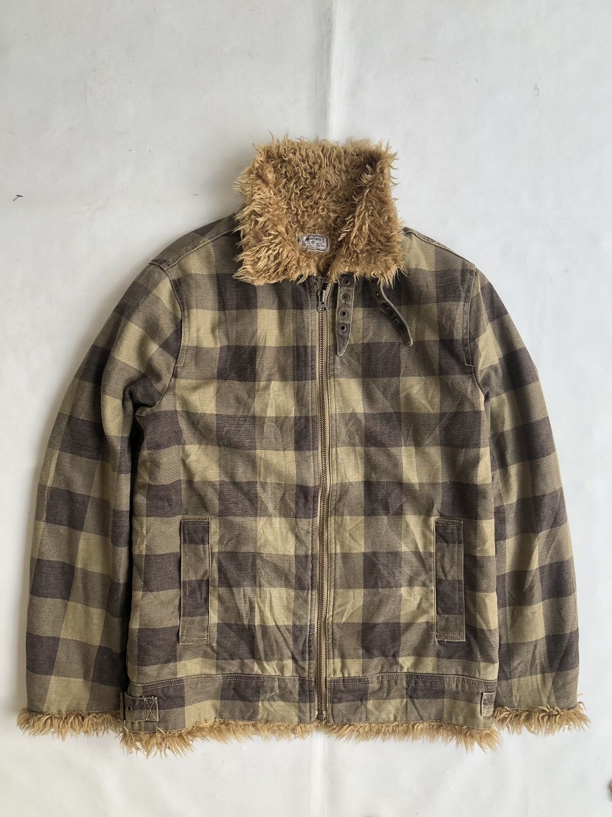 If Six Was Nine × Japanese Brand × Le Grande Bleu (L.G.B.) Japanese Brand Fur Zipper Jacket Ifsixwasnine LGB Style Size US L / EU 52-54 / 3 - 1 Thumbnail