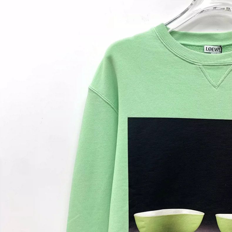 Loewe Loewe Light green ceramic photographic printed cotton roun Size S / US 4 / IT 40 - 3 Thumbnail