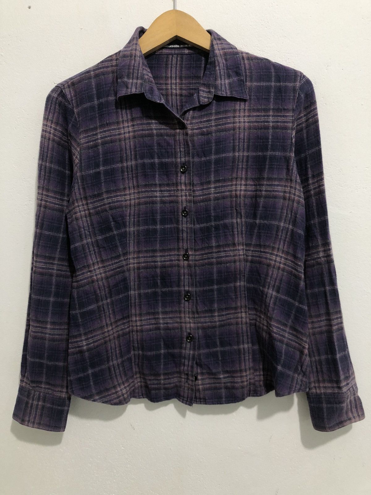 Hysteric Glamour Japanese Mademoiselle Non Non Button Shirt Size US M / EU 48-50 / 2 - 1 Thumbnail