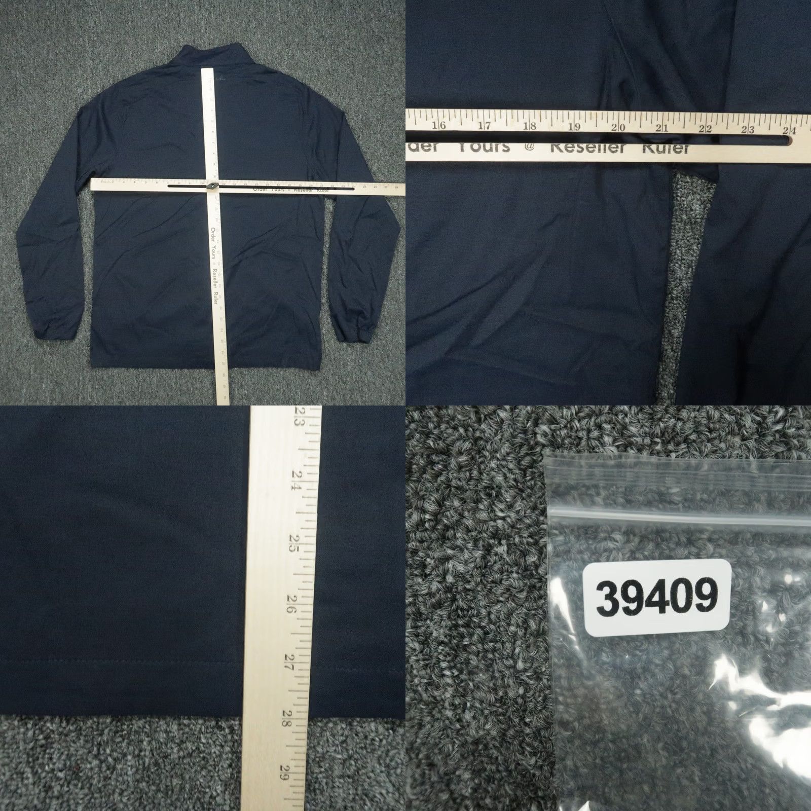 TravisMathew Travis Mathew Jacket Mens L Navy Blue Surfside Full Zip Stretch Tribute Windbreaker Size US L / EU 52-54 / 3 - 8 Thumbnail
