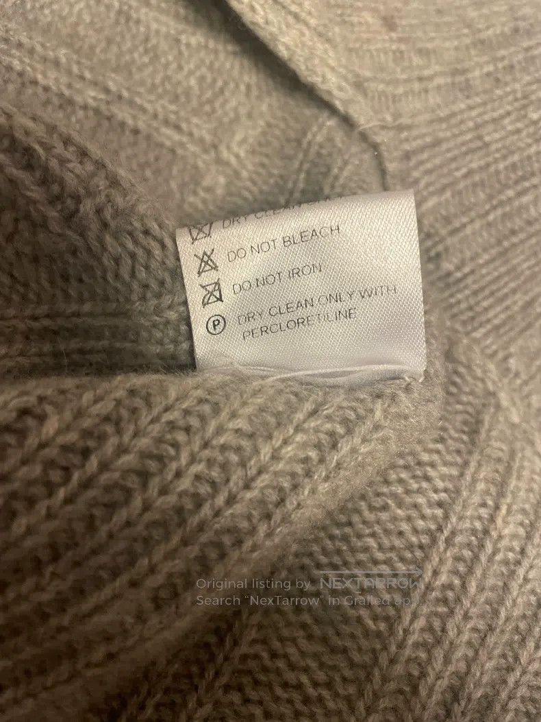 Hermes Hermes Knitted cashmere sweater/cardigan with zipper Size US L / EU 52-54 / 3 - 8 Thumbnail