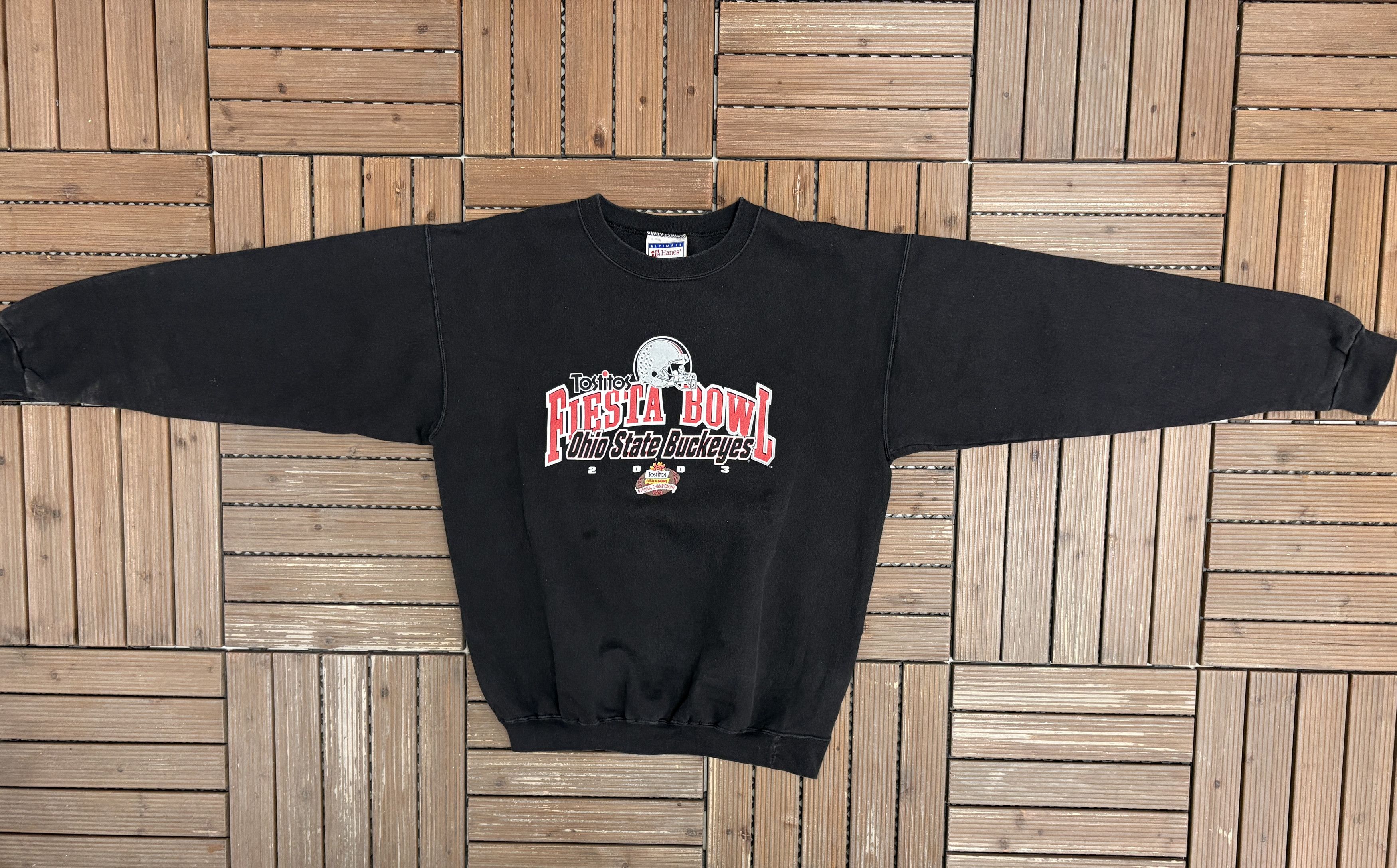 Vintage Ohio State Buckeyes Tostitos Fiesta Bowl Vintage Crewneck Size US M / EU 48-50 / 2 - 4 Thumbnail