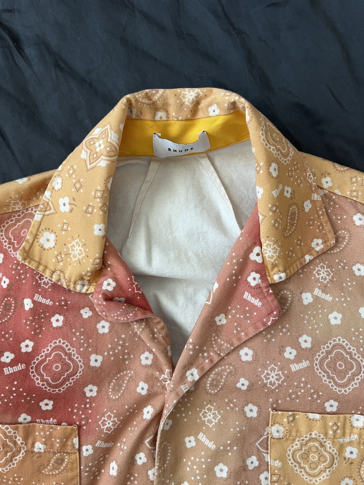 Rhude Rhude Bandana Button Up Size US S / EU 44-46 / 1 - 6 Thumbnail