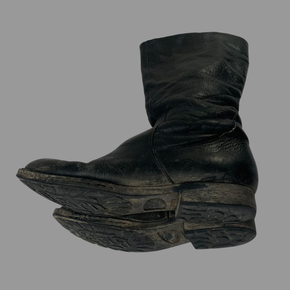 Vintage Vintage 90s leather side zip boots Size US 8 / EU 41 - 8 Thumbnail