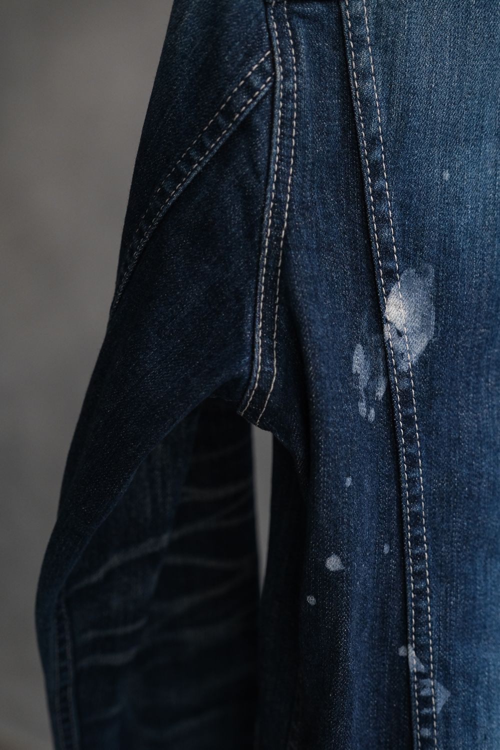 Vanquish VANQUISH Washed Distressed Denim Trucker Jacket Size US S / EU 44-46 / 1 - 5 Thumbnail