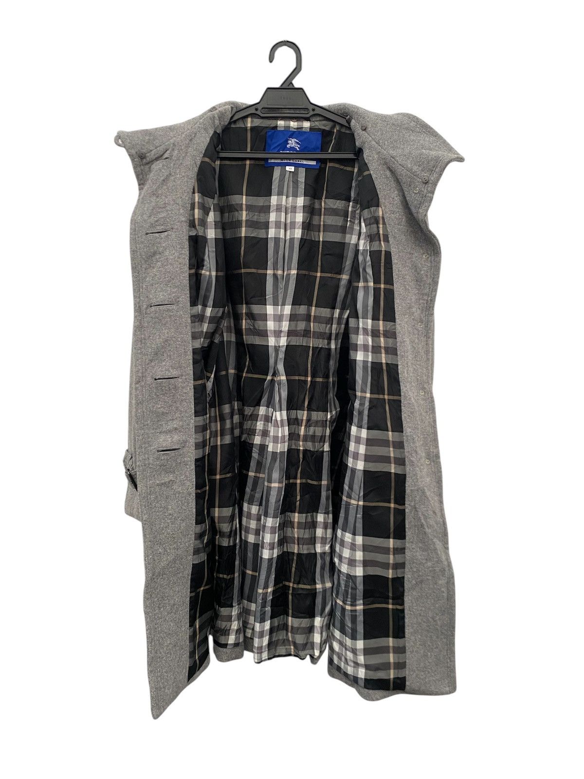 Burberry × Burberry Prorsum BURBERRY LONDON BLUE LABEL WOOL LONG JACKET Size S / US 4 / IT 40 - 7 Thumbnail