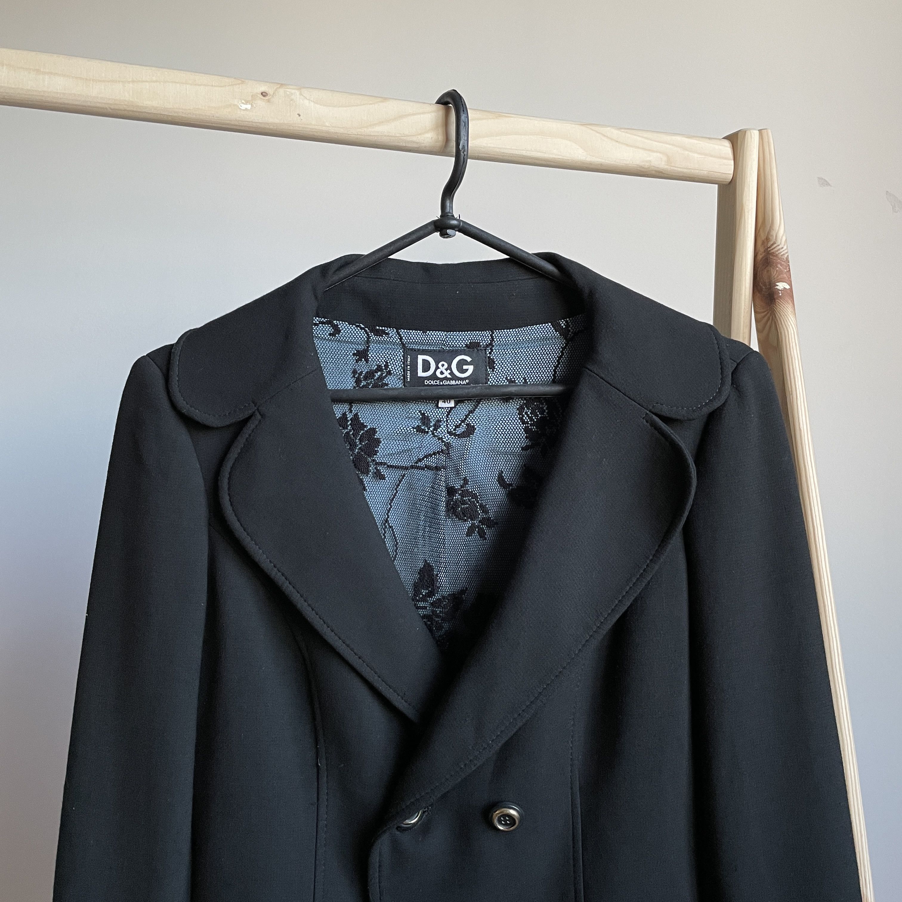 Dolce & Gabbana Dolce & Gabbana Womens Vintage Blazer Size 26/40 Size S / US 4 / IT 40 - 6 Thumbnail