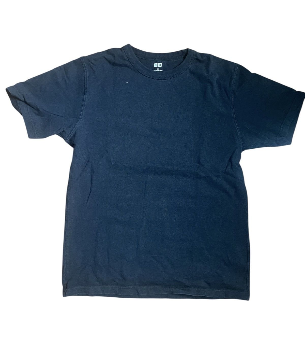 Uniqlo Uniqlo Plain Black T-Shirt Size US M / EU 48-50 / 2 - 1 Thumbnail