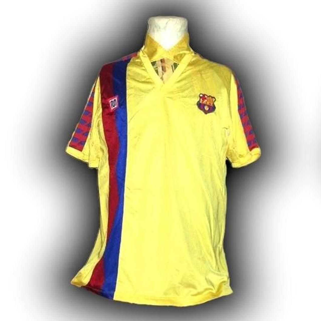 Other Fc Barcelona Spain 1982 1983 1984 1985 Away Shirt Jersey Size US XL / EU 56 / 4 - 1 Thumbnail