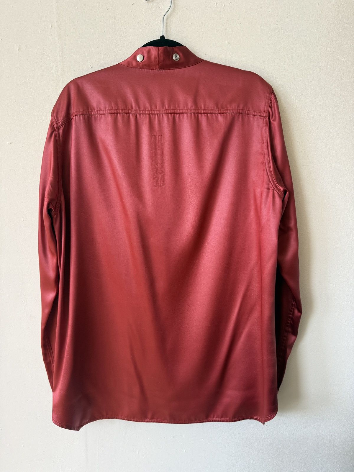 Rick Owens Rick Owens Carnelian Fog Pocket Shirt Size US M / EU 48-50 / 2 - 5 Thumbnail
