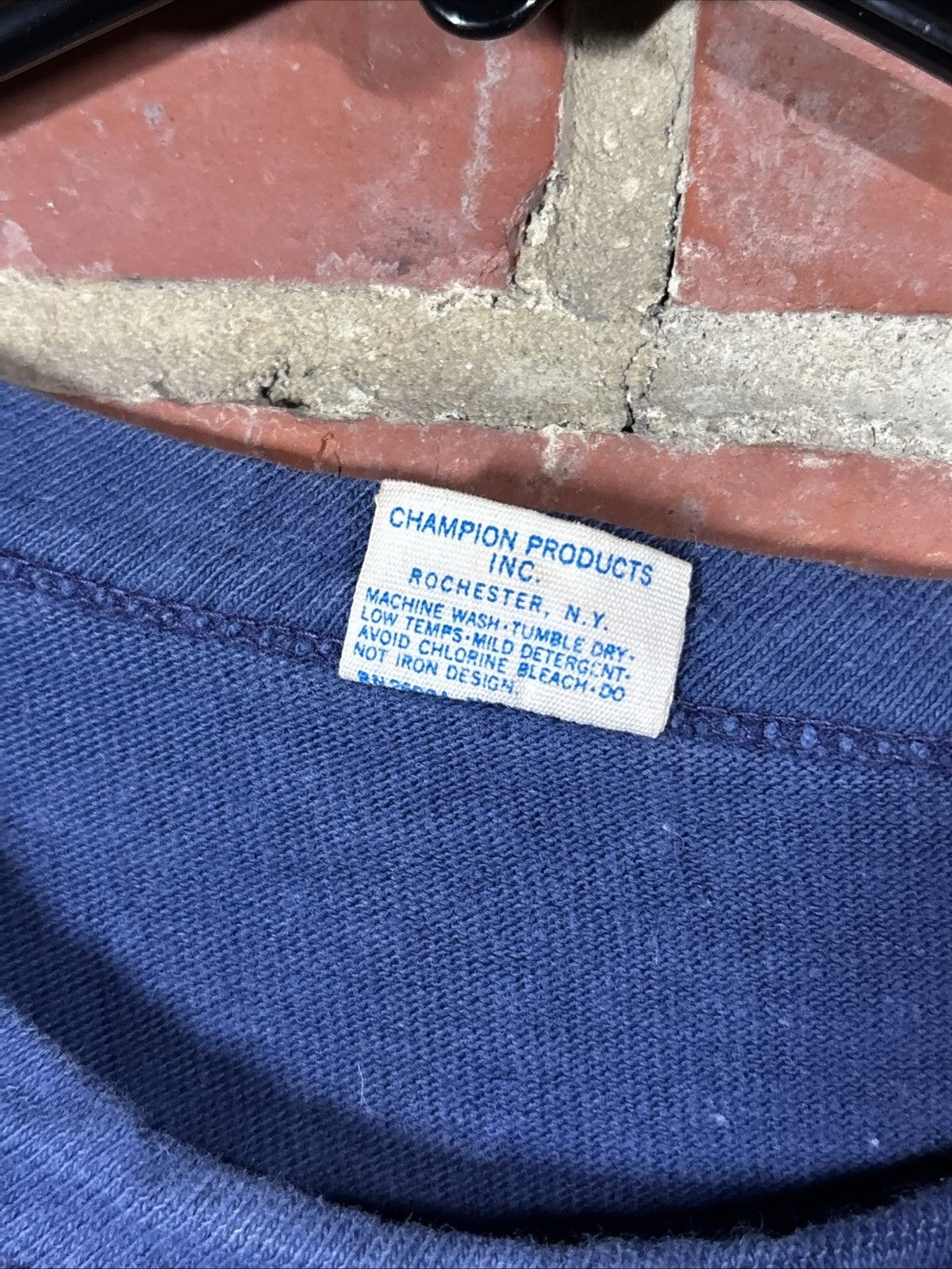 Champion Vintage 70s Champion Blue Bar KSC KENNEDY SPACE CENTER Sz M Size US M / EU 48-50 / 2 - 4 Thumbnail
