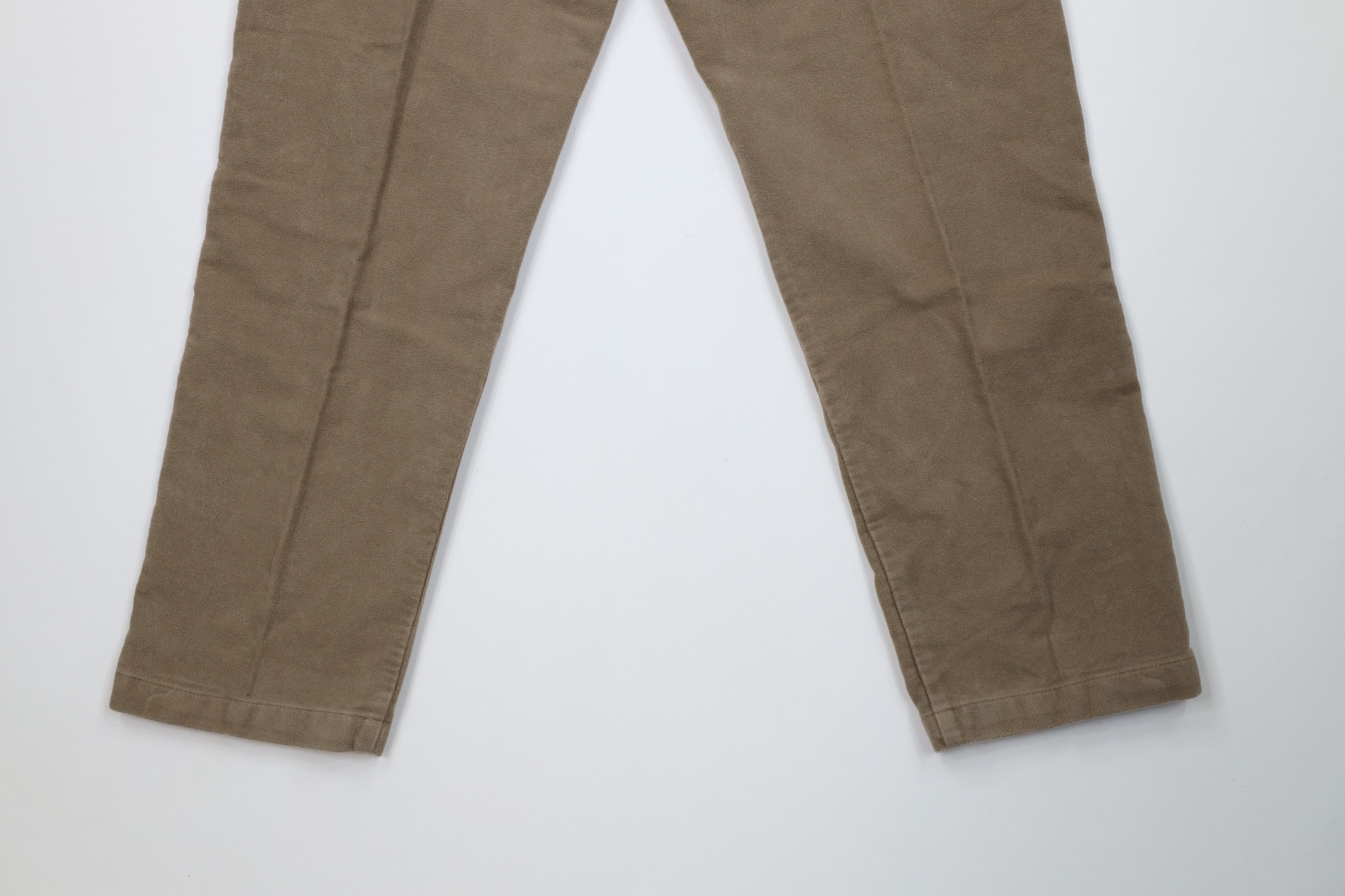 Eddie Bauer Vintage 90s Eddie Bauer Chamois Cloth Moleskin Chino Pants Size US 32 / EU 48 - 13 Thumbnail